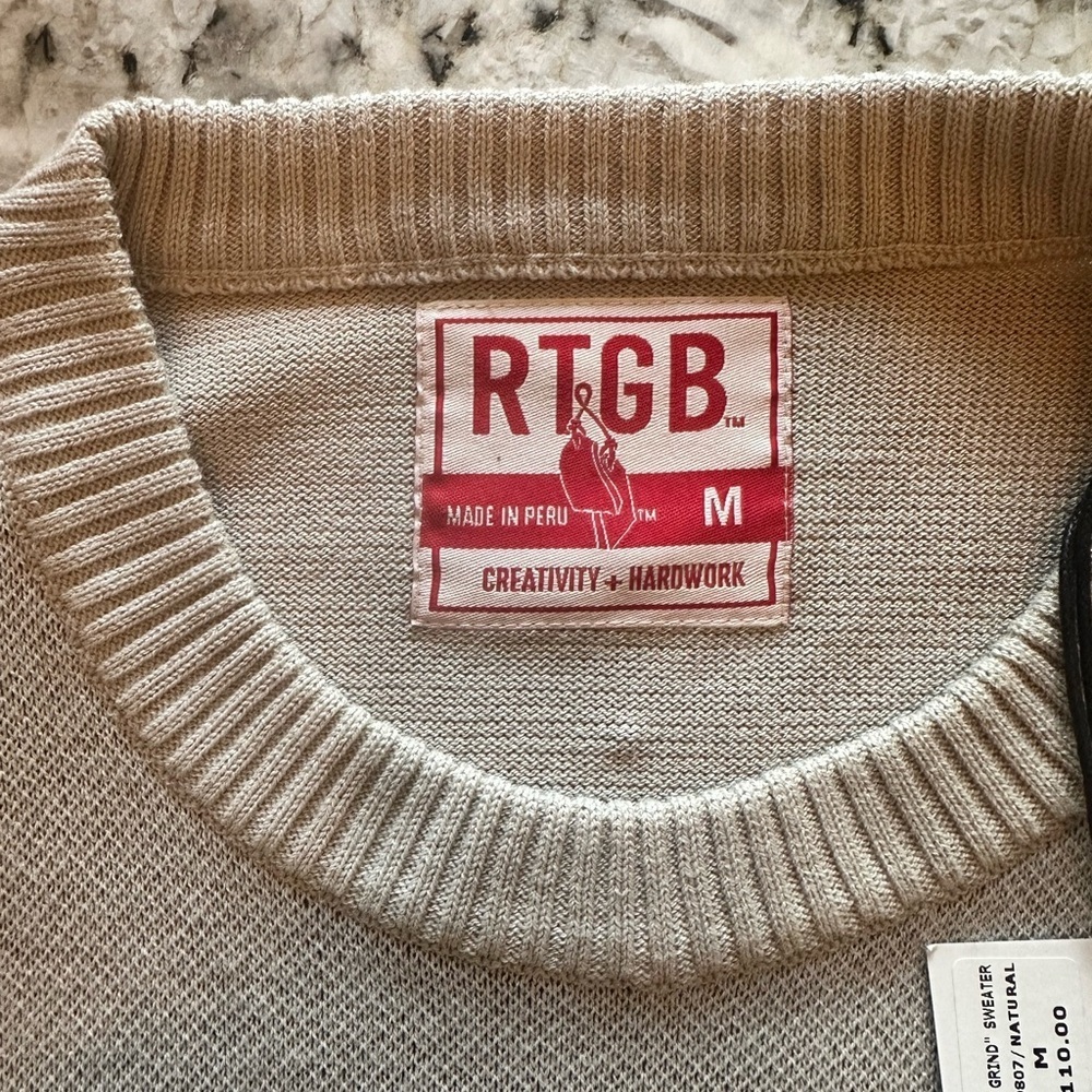 Survival RTGB Beige Sweater for Men - Picture 5 of 8